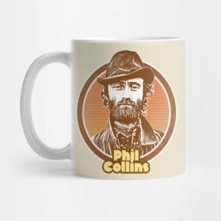 Phil Collins /// Retro 80s Fan Design Mug